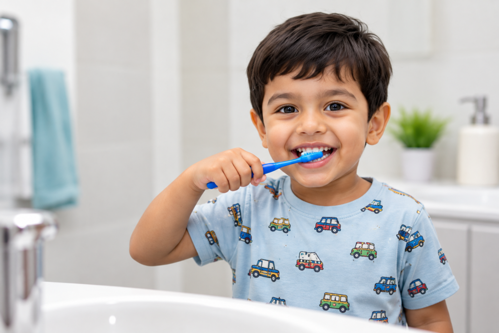 Healthy dental habits for children